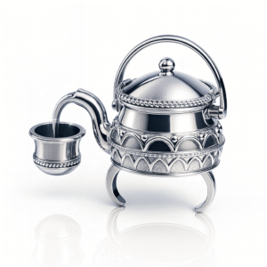 Oxidized Silver Antique designer Style Statement Teapot/ Kettle Ring/ Finger Jewellery for Girls & Women Ring